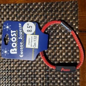 Boost energy bracelet brand new- RED